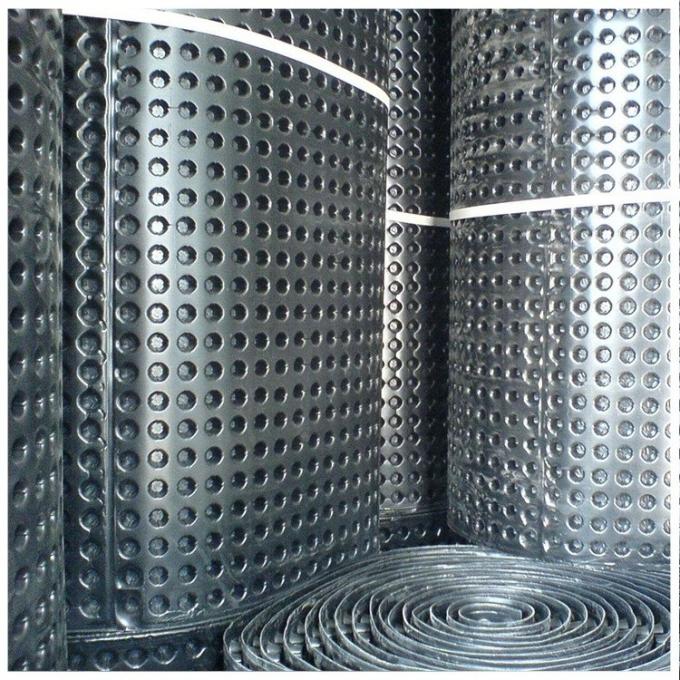 Synthetic Foundation Drainage Mat HDPE For Green Roof Systems